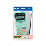 MILAN - Calculadora cientifica m240 silver 2 lineas 240 funciones 10+2 digitos color verde turquesa con tapa color (Ref. 159110SLBL)