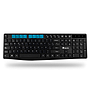 NGS - Set teclado y raton allure multimedia inalambrico usb nano 2,4 ghz color negro (Ref. ALLUREKIT)