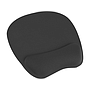 Q-CONNECT - Alfombrilla para raton con reposamuñecas ergonomica de gel color negro 225x240x20 mm (Ref. KF17230)