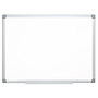 Q-CONNECT - Pizarra blanca lacada magnetica marco aluminio 60x45 cm (Ref. KF04149)