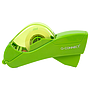 Q-CONNECT - Portarrollo automatico plastico verde para cintas de 12 y 19 mm incluye 2 cintas (Ref. KF14520)