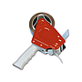 Q-CONNECT - Portarrollo para embalaje para cintas de 66mt x 50mm incluye 2 rollos cinta marron (Ref. KF11268)