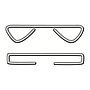 RAPID - Grapadora so30c plastico negro/rojo capacidad 30 hojas usa grapas omnipress 30 (Ref. 5000550)