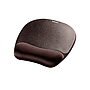 FELLOWES - Alfombrilla para raton con reposamuñecas de espuma memory foam negro 230x196x20 mm (Ref. 9176501)