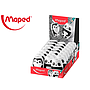 MAPED - Sacapuntas/Afilalapices plastico shaker fancy 1 uso con deposito (Ref. 34014)