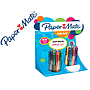 PAPER MATE - PAPERMATE - Boligrafo inkjoy retractil gel pen trazo 0,7 mm expositor de 60 unidades colores surtidos (Ref. 1959464)