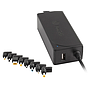 NGS - Adaptador de corriente automatic 90w con 9 adaptadores y salida usb 2a (Ref. W-90)