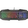 TRUST - Teclado gxt 830-rw avonn gaming iluminacion rainbow usb 2.0 cable 1,4 m (Ref. 22279)